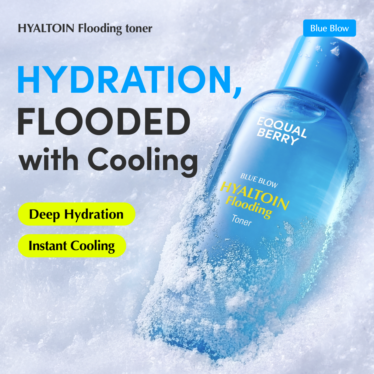 Nước hoa hồng cấp ẩm Eqqualberry Hyaltoin Flooding Toner 150ML - Ảnh 13