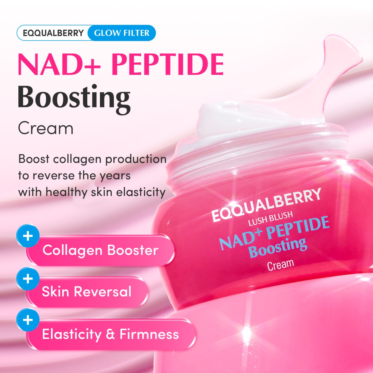 Kem dưỡng chống lão hóa Eqqualberry NAD+ Peptide Boosting Cream 50ML - Ảnh 27