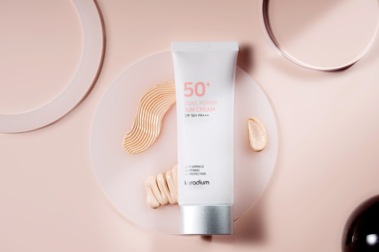 Kem chống nắng Karadium Snail Repair Sun Cream SPF50+ PA+++ 70ML - Ảnh 3