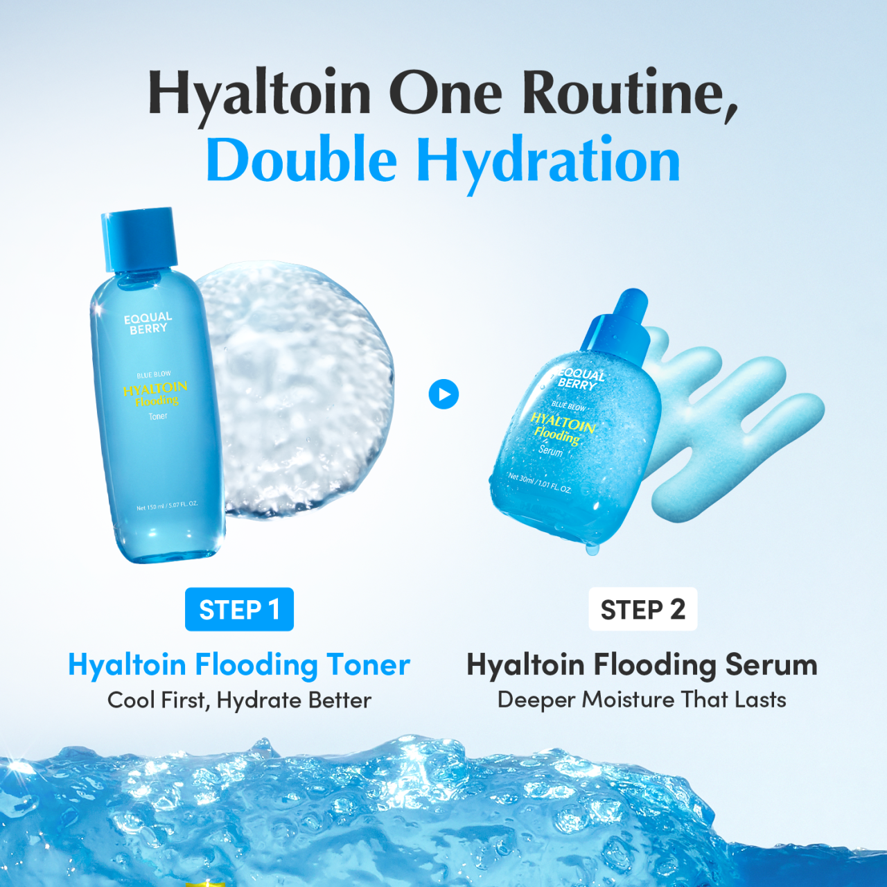 Nước hoa hồng cấp ẩm Eqqualberry Hyaltoin Flooding Toner 150ML - Ảnh 19