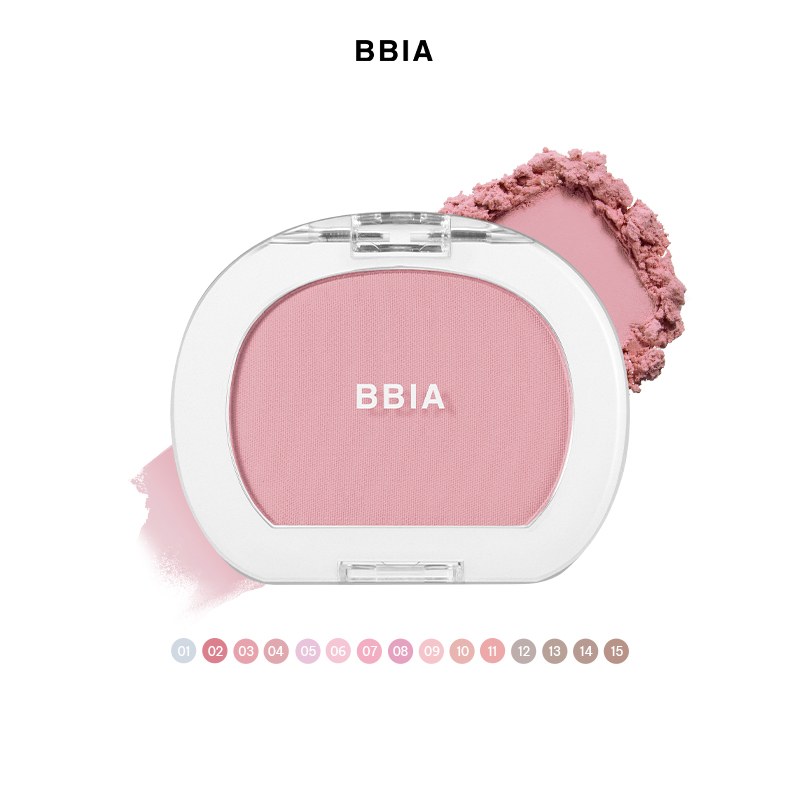 Phấn má hồng mịn lì, đa năng BBIA Last Blush 4G - Ảnh 5