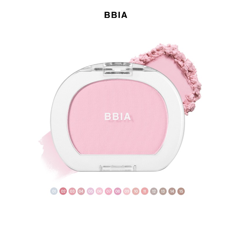 Phấn má hồng mịn lì, đa năng BBIA Last Blush 4G - Ảnh 7