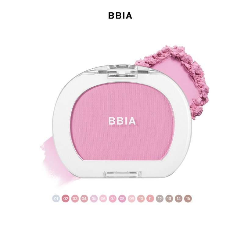 Phấn má hồng mịn lì, đa năng BBIA Last Blush 4G - Ảnh 9