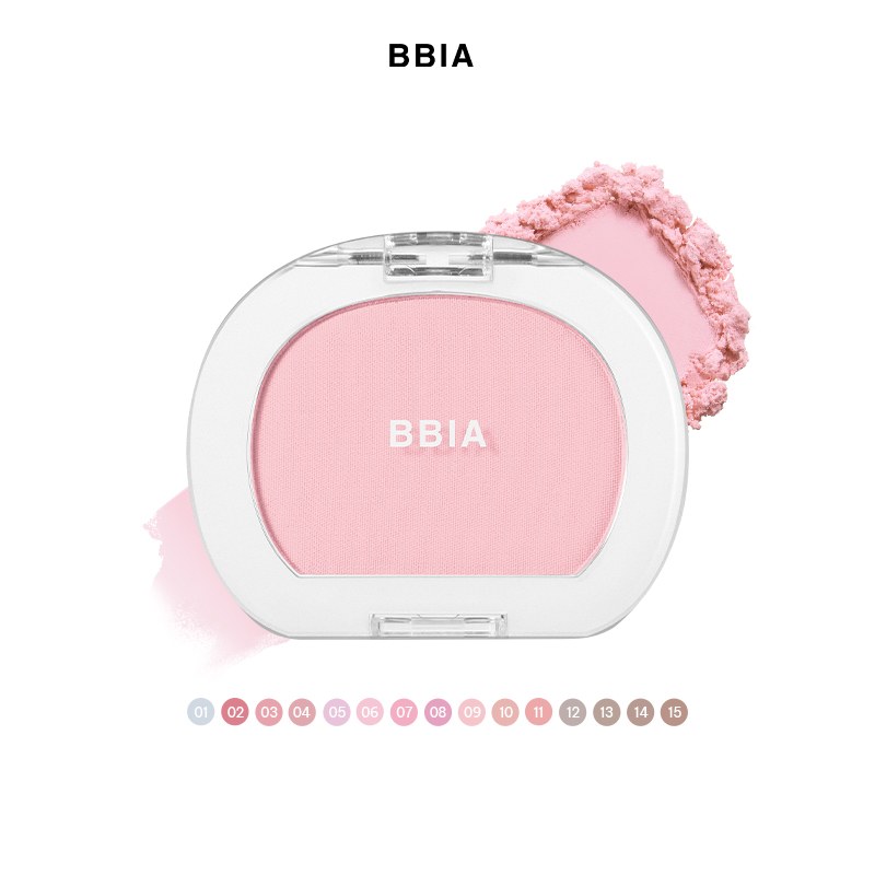 Phấn má hồng mịn lì, đa năng BBIA Last Blush 4G - Ảnh 10