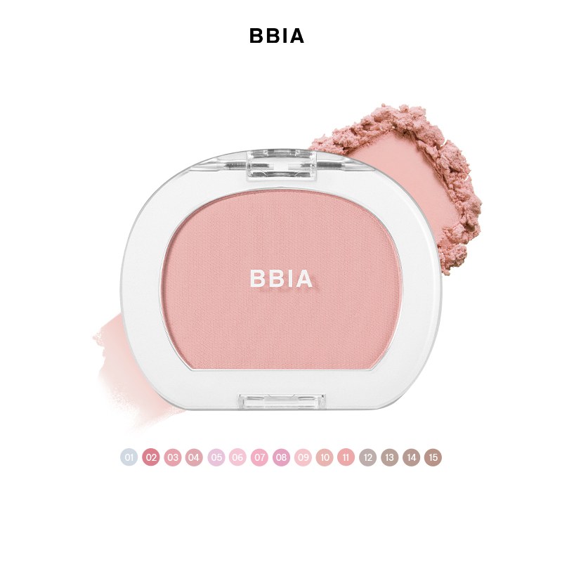 Phấn má hồng mịn lì, đa năng BBIA Last Blush 4G - Ảnh 11