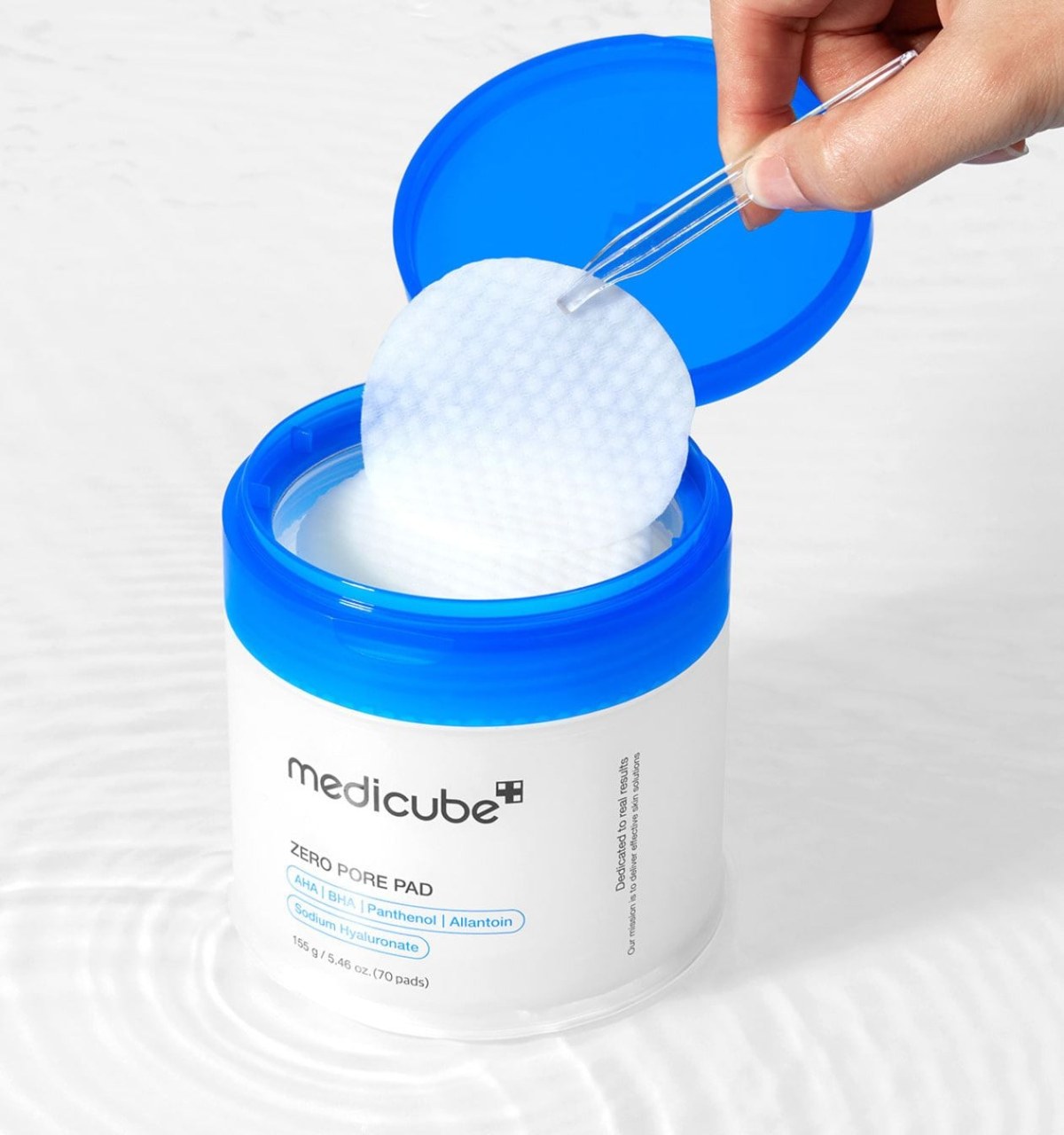 Toner pad chăm sóc da nhạy cảm Medicube Toner Zero Pore Pad Mild (155G/ 70 miếng)