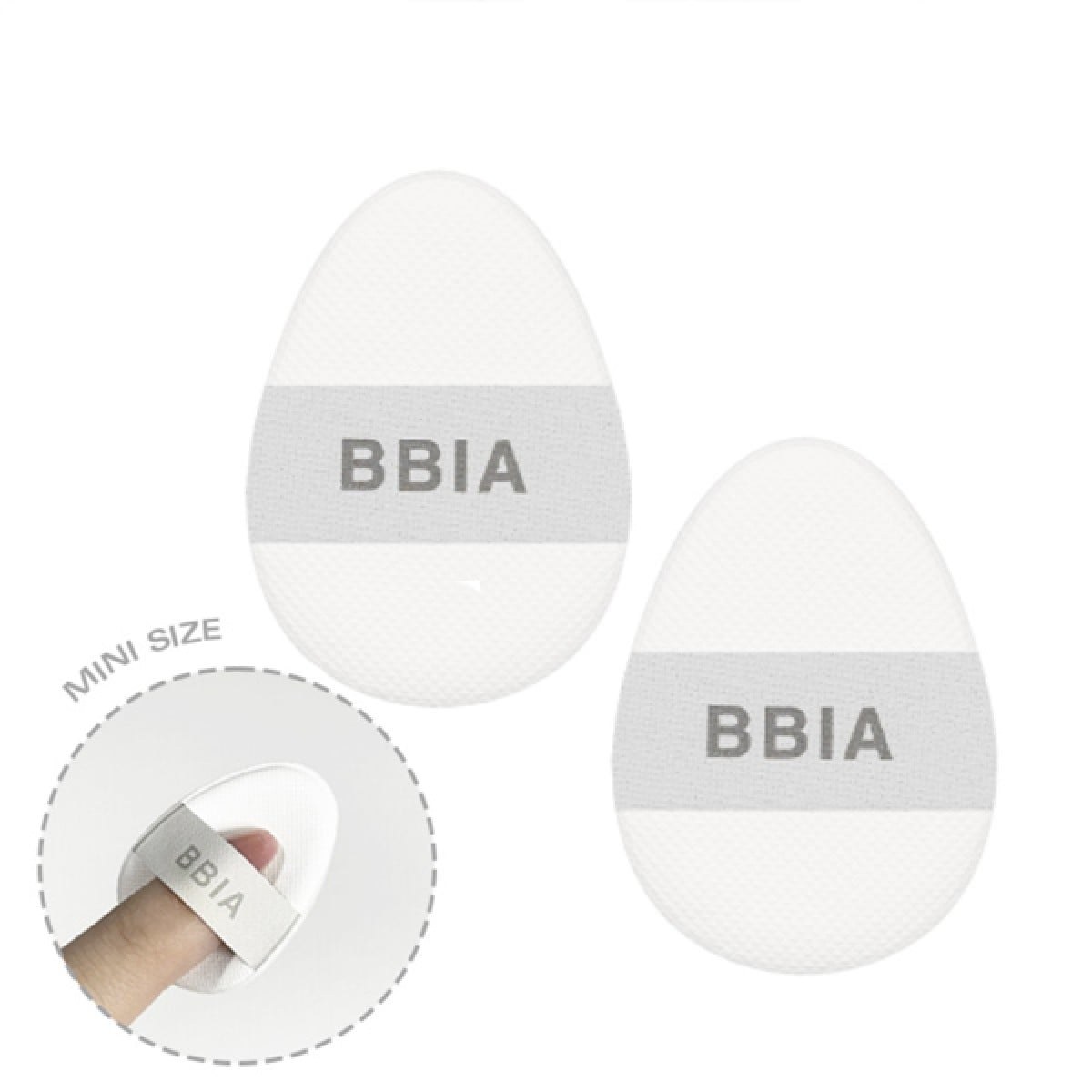 Bông mút giọt nước BBIA Eau Finger Puff 2P (31mm x 39mm)