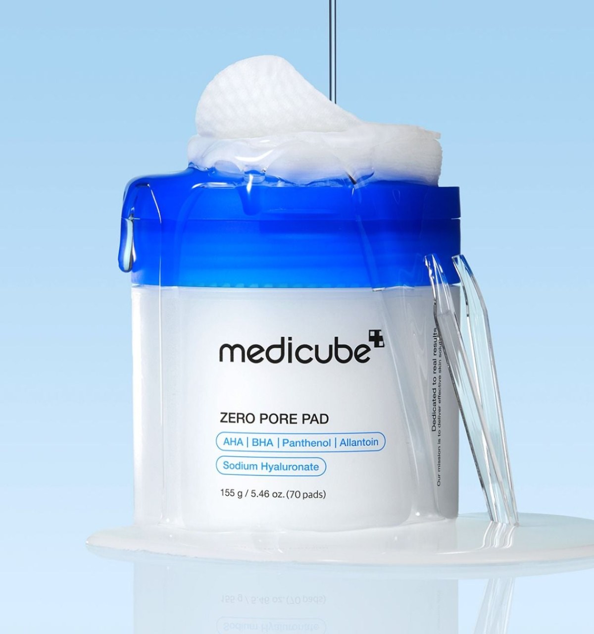 Toner pad chăm sóc da nhạy cảm Medicube Toner Zero Pore Pad Mild (155G/ 70 miếng) - Ảnh 3