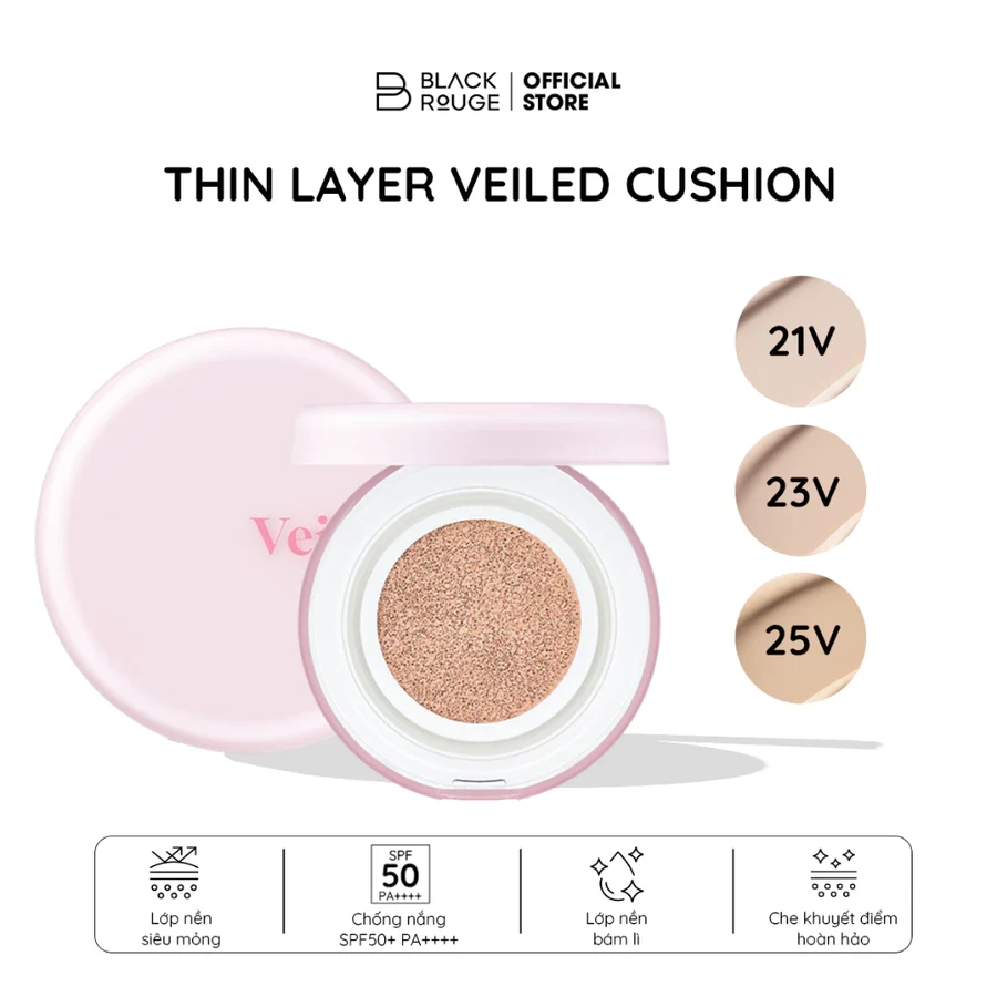Phấn phủ kiềm dầu làm mờ lỗ chân lông Black Rouge Egg Blur Powder 5G - Ảnh 6
