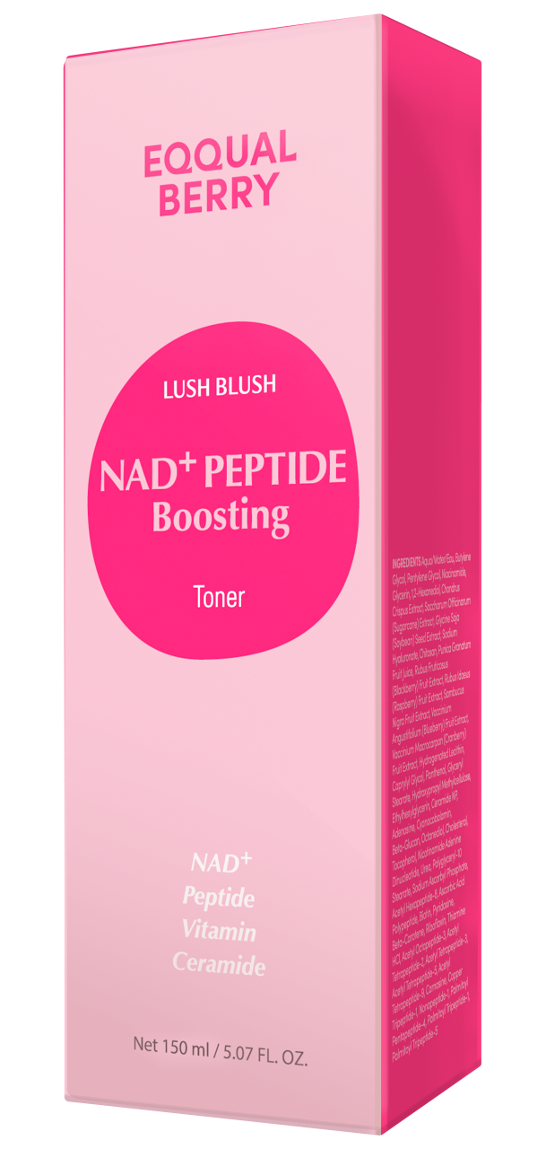 Nước hoa hồng chống lão hóa Eqqualberry NAD+ Peptide Boosting Toner 150ML - Ảnh 15