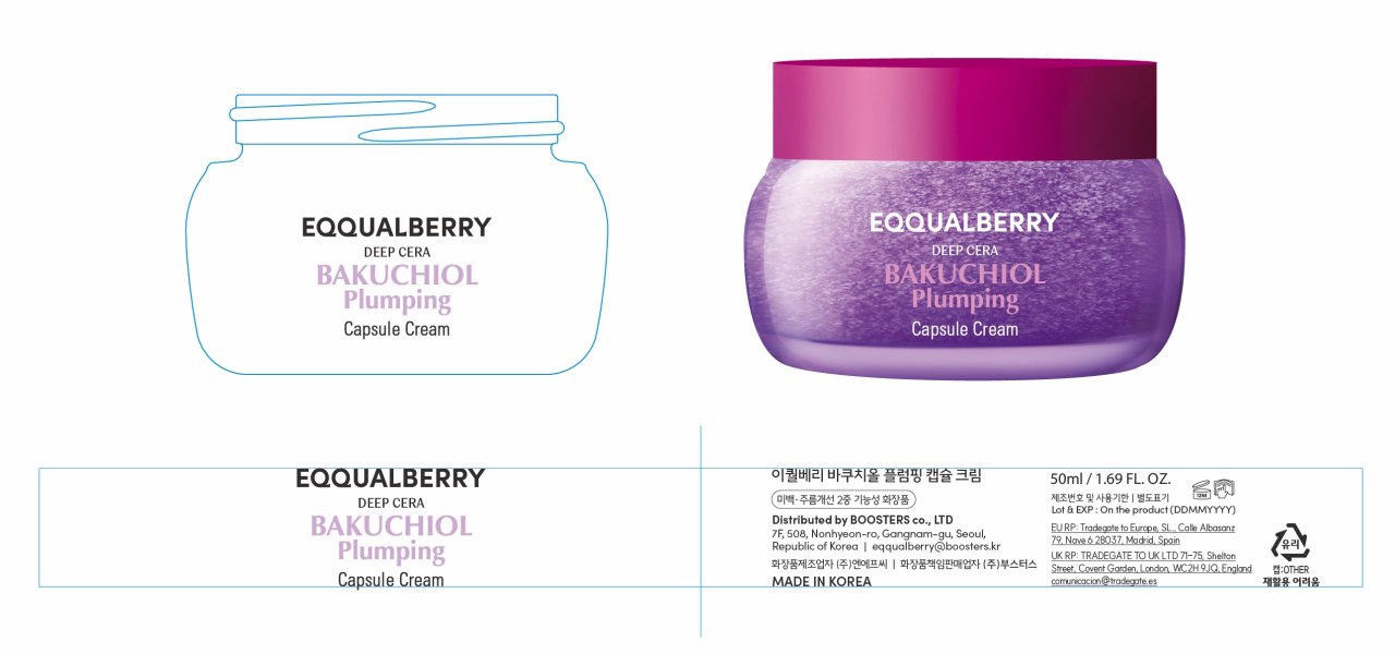 Alternative view of Kem dưỡng chống lão hóa Eqqualberry Bakuchiol Plumping Capsule Cream 50ML