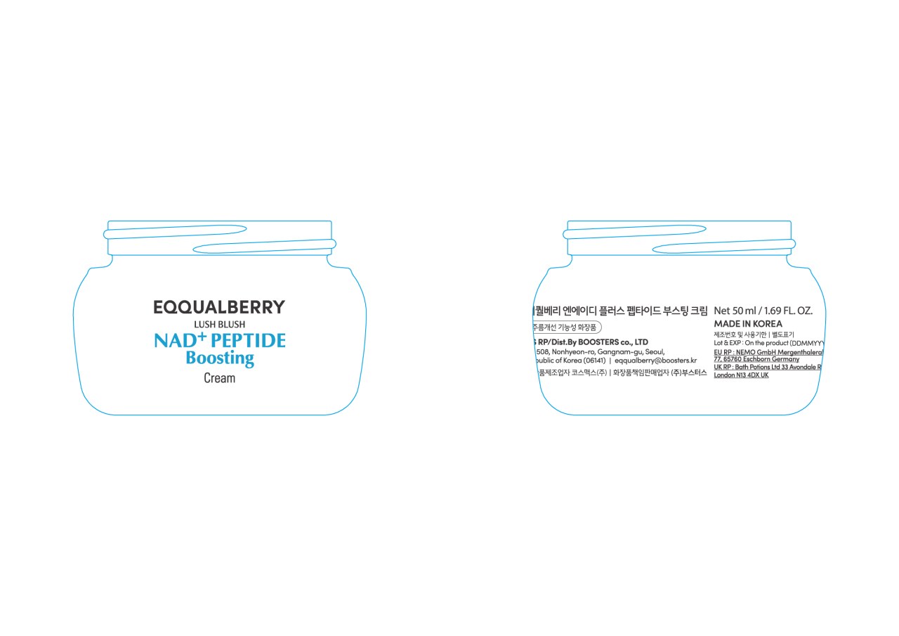 Kem dưỡng chống lão hóa Eqqualberry NAD+ Peptide Boosting Cream 50ML - Ảnh 4